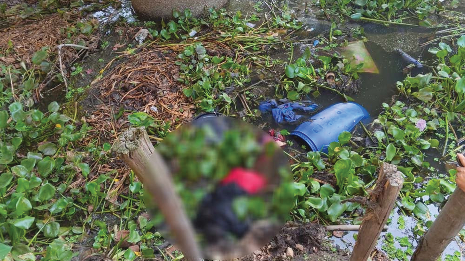 শেরপুরে ব্রিজের নিচে প্লাস্টিকের ড্রামে মিলল নারীর মরদেহ